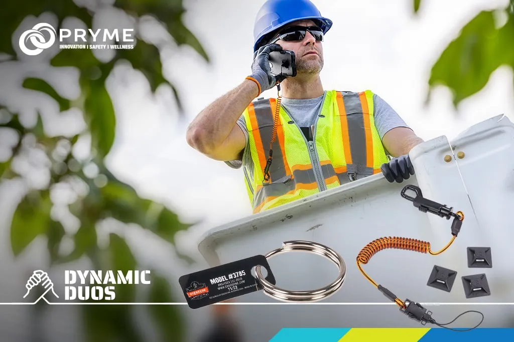 DYNAMIC DUO – 3151 Coli Lanyard + 3785 Split Ring Attachments - PRYME AUSTRALIA