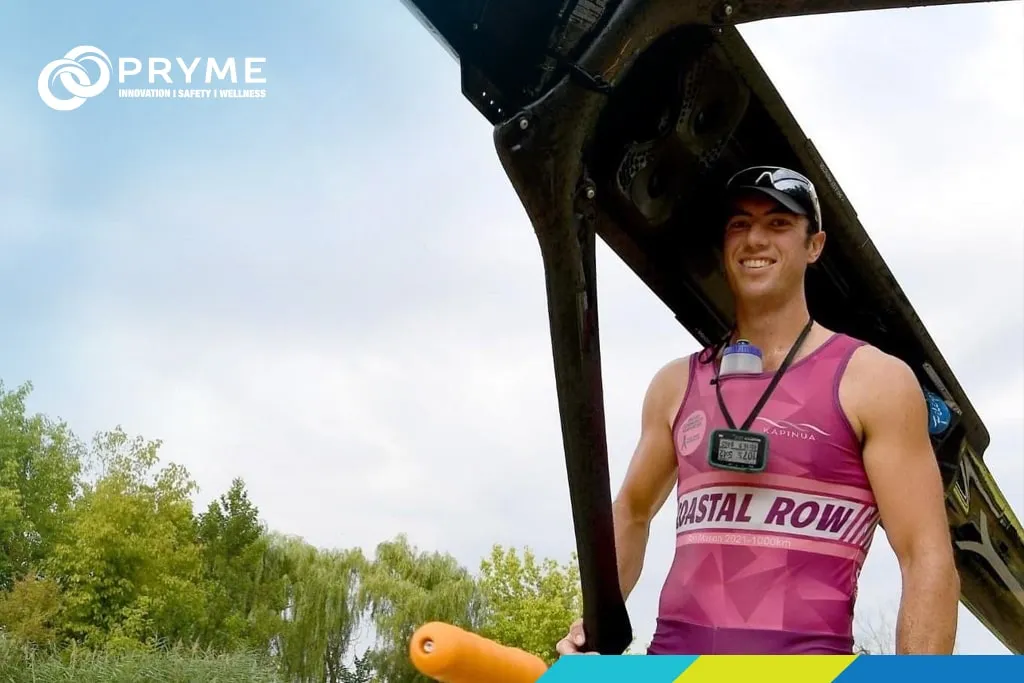KOBE MILLER NEW ZEALAND ROWER - Pryme Australia - Sqwincher Hydration