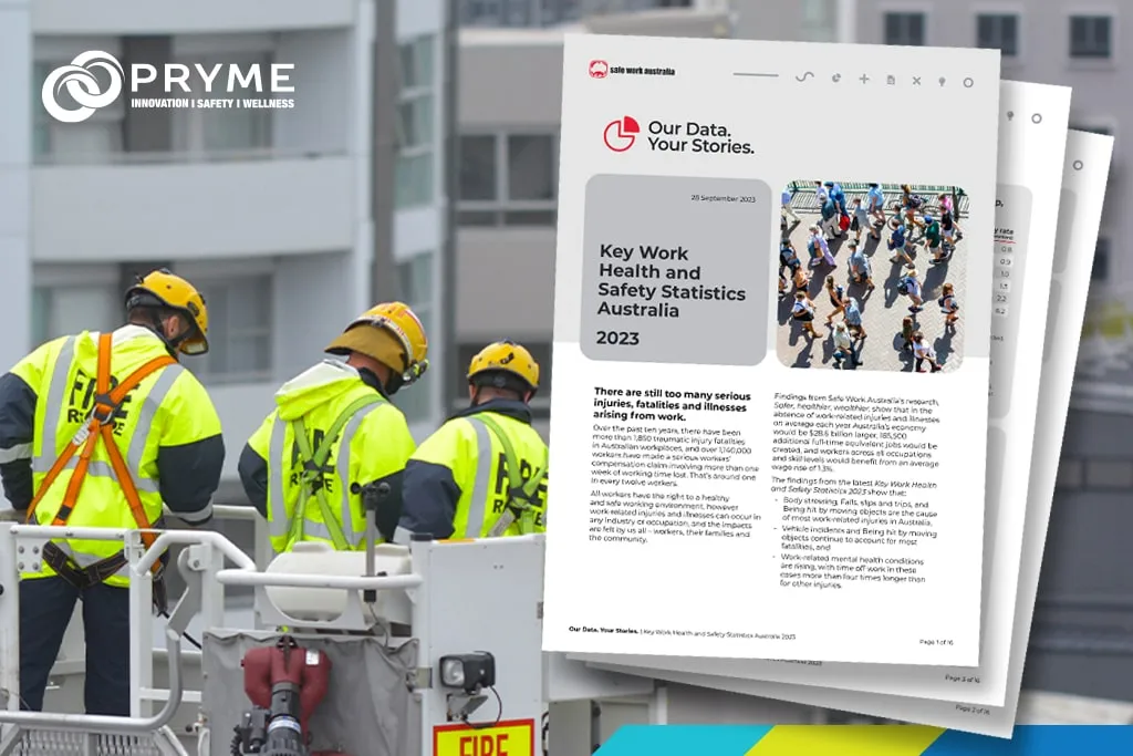 Key Work Health and Safety Statistics Australia 2023 - Pryme Australia