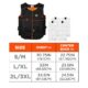 Chill-Its 6260 Lightweight Phase Change Cooling Vest with Ice Packs - Image 3