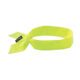 Ergodyne Chill-Its 6710 lime green cooling bandana for visibility and cooling relief.