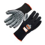 Ergodyne ProFlex 9000 gloves with grey padded palms designed for impact and vibration protection.