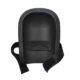 Ergodyne ProFlex 200 lightweight black foam knee pad with single elastic strap for comfort and quick fit.