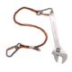 Squids 3119F(x) Tool Lanyard - Dual Double-Locking Swivel Carabiners - 11.3kg - Image 3