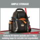 Arsenal 5843 Tool Backpack Dual Compartment - Image 4