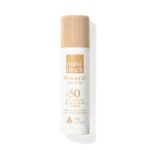 Maxiblock Mineral Zinc Stick SPF 50 tinted zinc sunscreen stick for face protection.