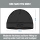 N-Ferno 6804 Skull Cap Winter Hat with LED Light - Image 4
