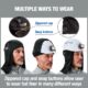 N-Ferno 6885 FR Winter Hard Hat Liner - 2-layer, Zip-Off Cap, Modacrylic/Cotton - Image 8