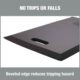 Ergodyne Proflex 381 kneeling mat with beveled edge reducing tripping hazards on worksites.