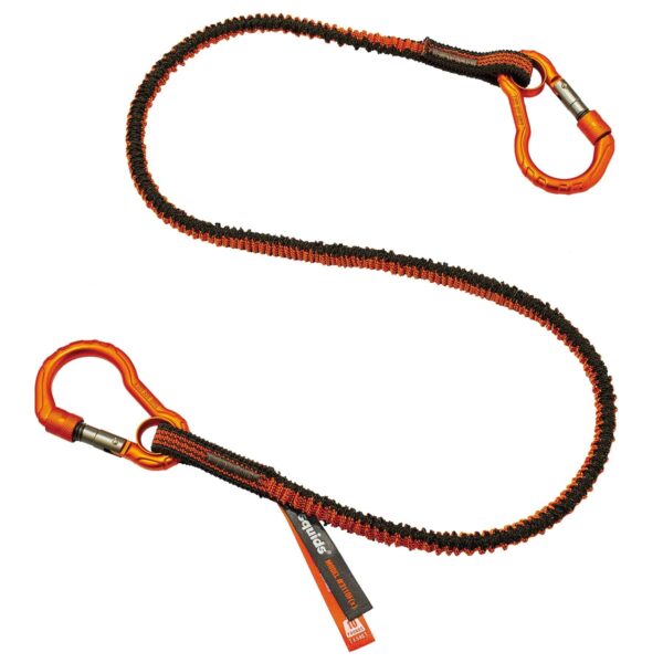 Squids 3110F(x) Tool Lanyard - Dual Carabiner - 4.5kg