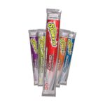 Sqwincher Sqweeze freezer pops in cherry, orange, lemon-lime, grape, and mixed berry flavours.