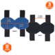 Chill-Its 6613 Hard Hat Cooling Ratchet Pad - Moisture-Wicking (3-Pack) - Image 7
