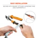 Ergodyne Squids 3700 Web Tool Tails Variety Pack (0.9kg) – 5 Pack - Image 5