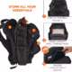 Arsenal 5146 Mobile Office Back Pack - Water-Resistant Tarpaulin - Image 2