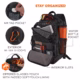 Arsenal 5146 Mobile Office Back Pack - Water-Resistant Tarpaulin - Image 3