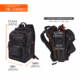 Arsenal 5146 Mobile Office Back Pack - Water-Resistant Tarpaulin - Image 7